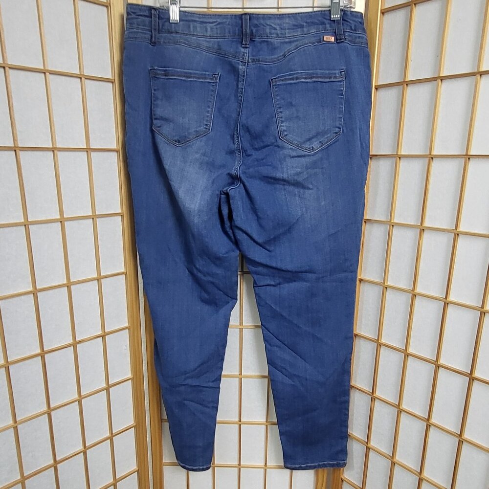1822 Denim blue jeans EUC size 16 - Picture 2 of 6